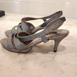 Nina Heels 8 Silver